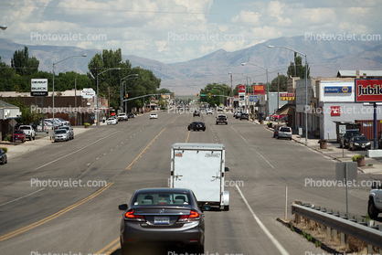 Main Street, Cars, US Highway-50, Delta Utah