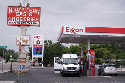 Exxon Gas Station, Salina Utah