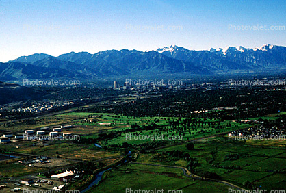 Salt Lake City, Wasatch Mountains