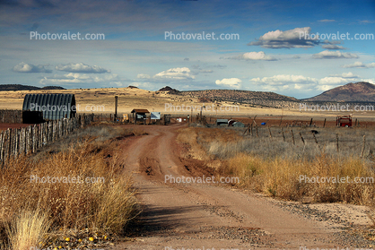 Dirt Road, Seligman, unpaved
