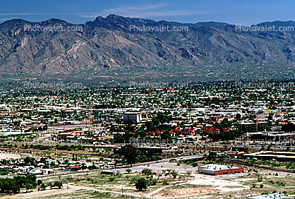 Tucson Buildings, Cityscape, Buildings, Mountain Range