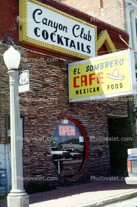 Canyon Club Cocktails, El Sombrero Cafe, Mexican Food, Williams