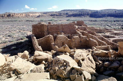 Ruins, Buildings, Desert, Boulders, Archaeological Site