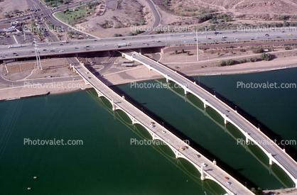 Salt River, Red Mountain Freeway, 202, North Mill Avenue