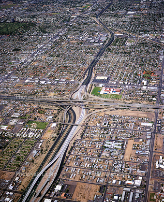 Freeway Intersection, Interchange, Roads, Roadway, Maze