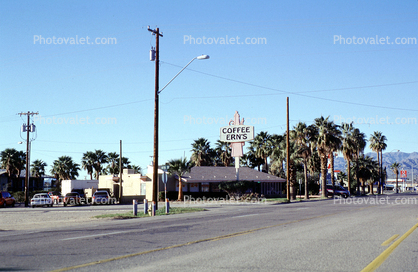 Coffee Ern's, Palm Trees, Parker, La Paz County, Arizona, Parker Valley