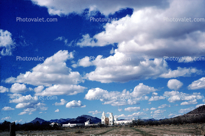 Cumulus Clouds fractals, Mission, Catholic