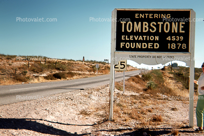 Entering Tombstone