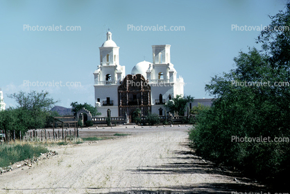 San Xavier Del Bac Mission, Buiilding, May 1966