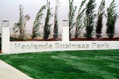 Hacienda Business Park Signage, 19 August 1983