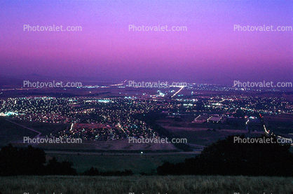 Early Morning over the Tri-Valley, 15 October 1983
