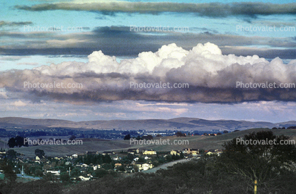 Clouds, Valley, Homes, 31 October 1983