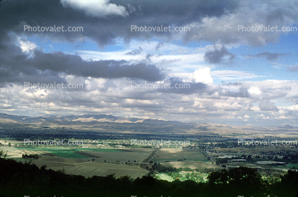 valley, clouds, 28 October 1983
