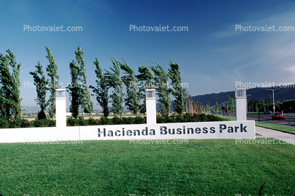 Hacienda Business Park Entrance, 9 May 1984