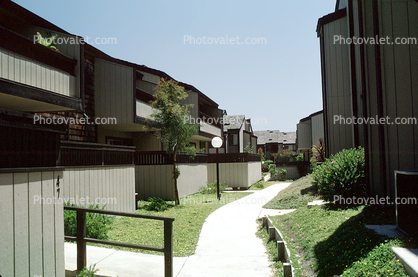 Apartment Complex, path, 11 May 1984