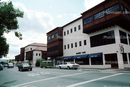 Concord Buildings, Car, Road, 2 June 1985