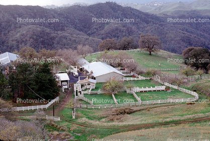 A Ranch on Mount Diablo, Barn, Fences, Home, House