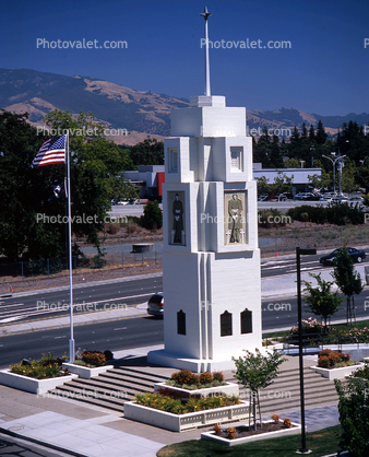 Veterans Memorial, Tower, landmark, 3 July 2005