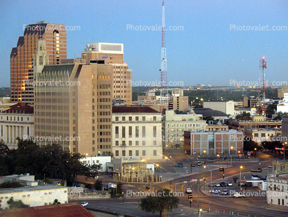 San Antonio Cityscape, Skyline, Buildings, Skyscrapers