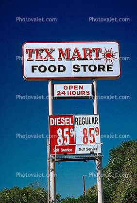 Tex Mart food store, McAllen, 29 November 1988