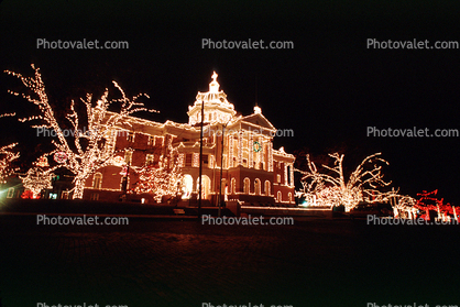 Wonderland of Lights, Decorated Building, Marshall, 22 November 1992