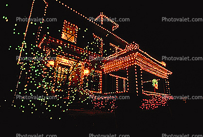 Decorated House, Homes, Marshall, Texas, 22 november 1992