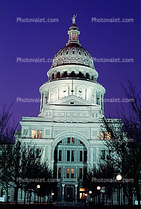 Austin, landmark, Twilight, Dusk, Dawn, 24 March 1993
