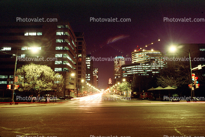 Austin Night, Exterior, Outdoors, Outside, Nighttime, 24 March 1993