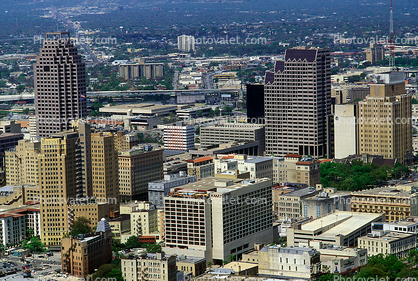Downtown Skyline of San Antonio, 25 March 1993