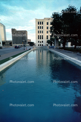 Pond, lake, water, plaza, 21 May 1995