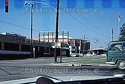Dallas Convention Center Arena, round building, 1960s, November 1964