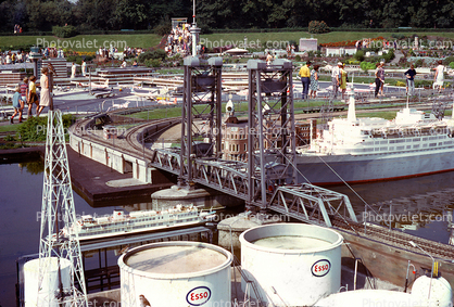 Esso Oil Storage Tanks, Bridge, Harbor