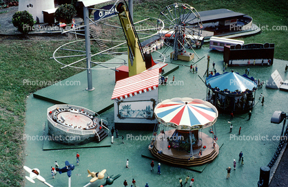 Carousel, Park, Fun, Mini Europe, Miniature Model Park, Bruparck