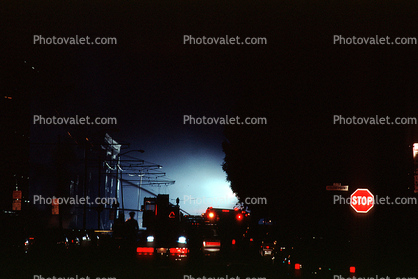 nighttime, Marina District, Loma Prieta Earthquake (1989), 1980s