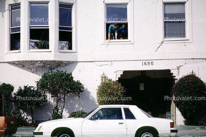 Fillmore Street, Marina district, Loma Prieta Earthquake (1989), 1980s
