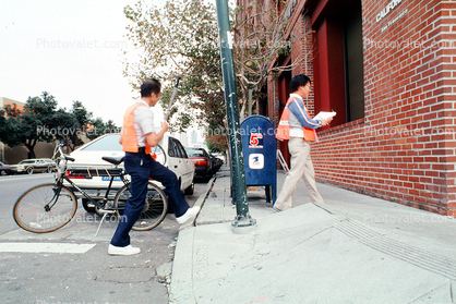 Sidewalk, Loma Prieta Earthquake (1989), 1980s