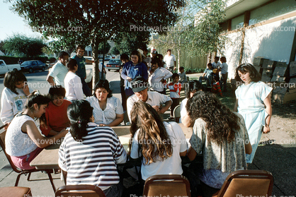 refugee center, Marina district, Loma Prieta Earthquake (1989), 1980s