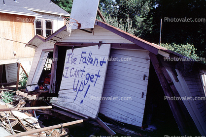Rio Dell, May 1992, Destroyed, Building Structure