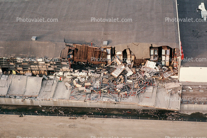 Shopping Center, Warehouse, Northridge Earthquake Jan 1994, mall, Building Collapse