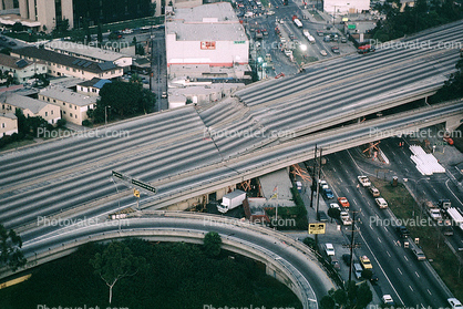 Interstate Highway I-10, Collapsed, Northridge Earthquake Jan 1994