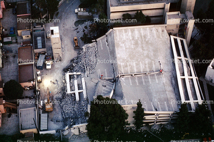Collapsed Parking Structure, Northridge Earthquake Jan 1994