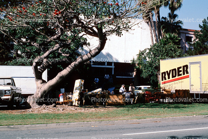 Ryder Truck, Building Collapse, Northridge Earthquake Jan 1994