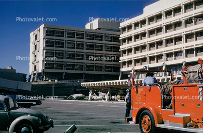 Olive View Hospital UCLA Medical Center building, Sylmar, 1971 San Fernando Valley Earthquake