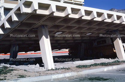 Parking Structure, Olive View Hospital UCLA Medical Center, Sylmar, 1971 San Fernando Valley Earthquake