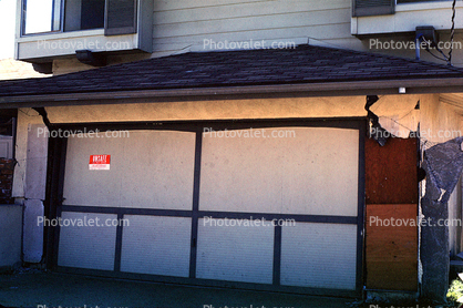 Garage Door, 1971 San Fernando Valley Earthquake, 1970s