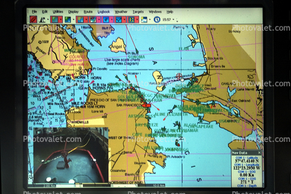 GPS Map, Navigation, Fireboat Phoenix, chart, maritime, harbor, docks
