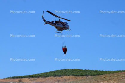 Cal Fire UH-1H Super Huey, Grassland