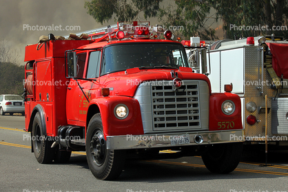 5570, International, Wildland Fire, PCH, Pacific Coast Highway
