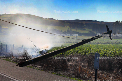 Powerpole Down, Sonoma County