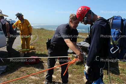 Bodega Bay Car Over Cliff Training